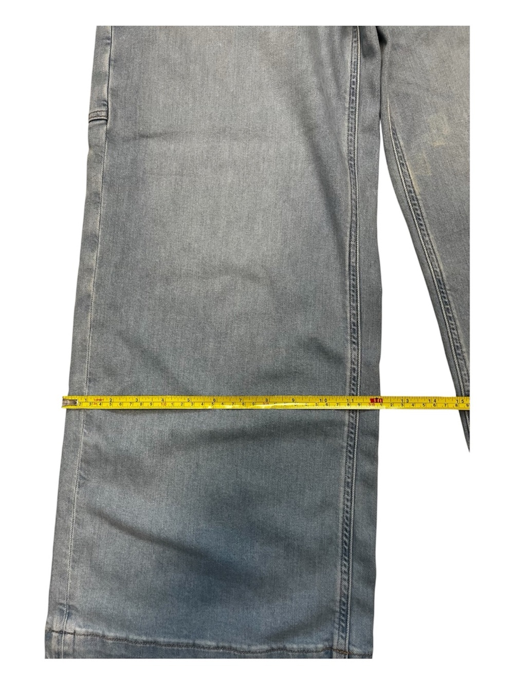 American Eagle Dreamy Drape Stretch Baggy Wide Leg Jeans Sz 12 - Picture 8 of 9